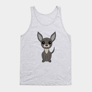 Dog Cartoon Amazing Black Chihuahua Tank Top